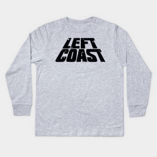 Left Coast SW Space Logo Kids Long Sleeve T-Shirt